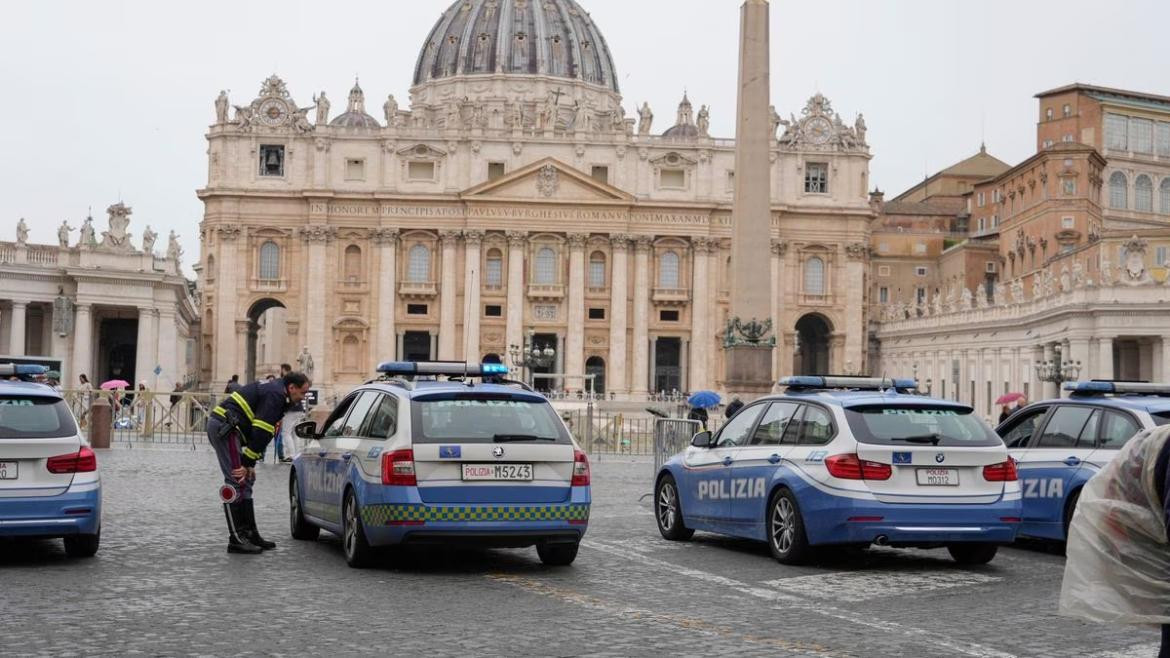 Vaticano, fuerza policial. Foto: Reuters