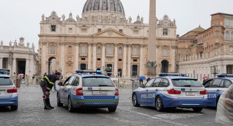 Vaticano, fuerza policial. Foto: Reuters