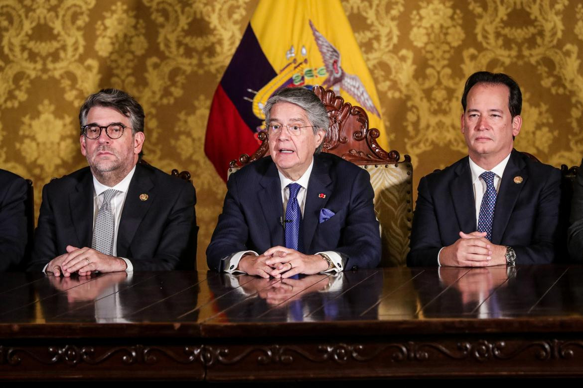 Guillermo Lasso; Asamblea Nacional de Ecuador. Foto: Reuters.