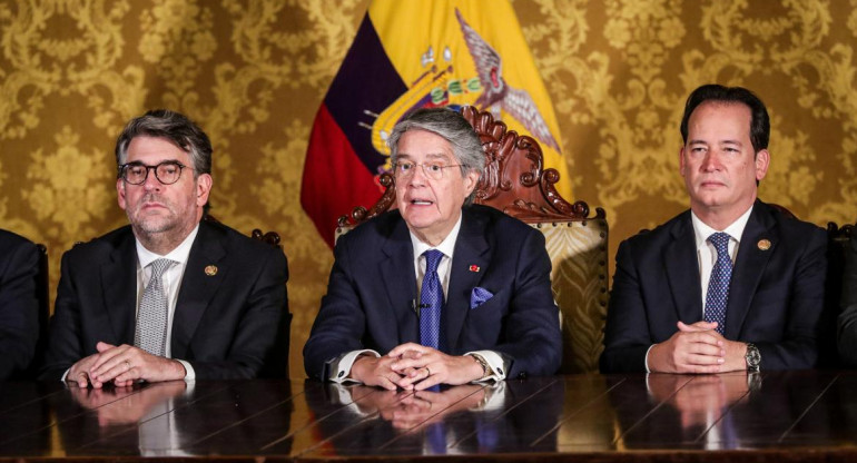 Guillermo Lasso; Asamblea Nacional de Ecuador. Foto: Reuters.