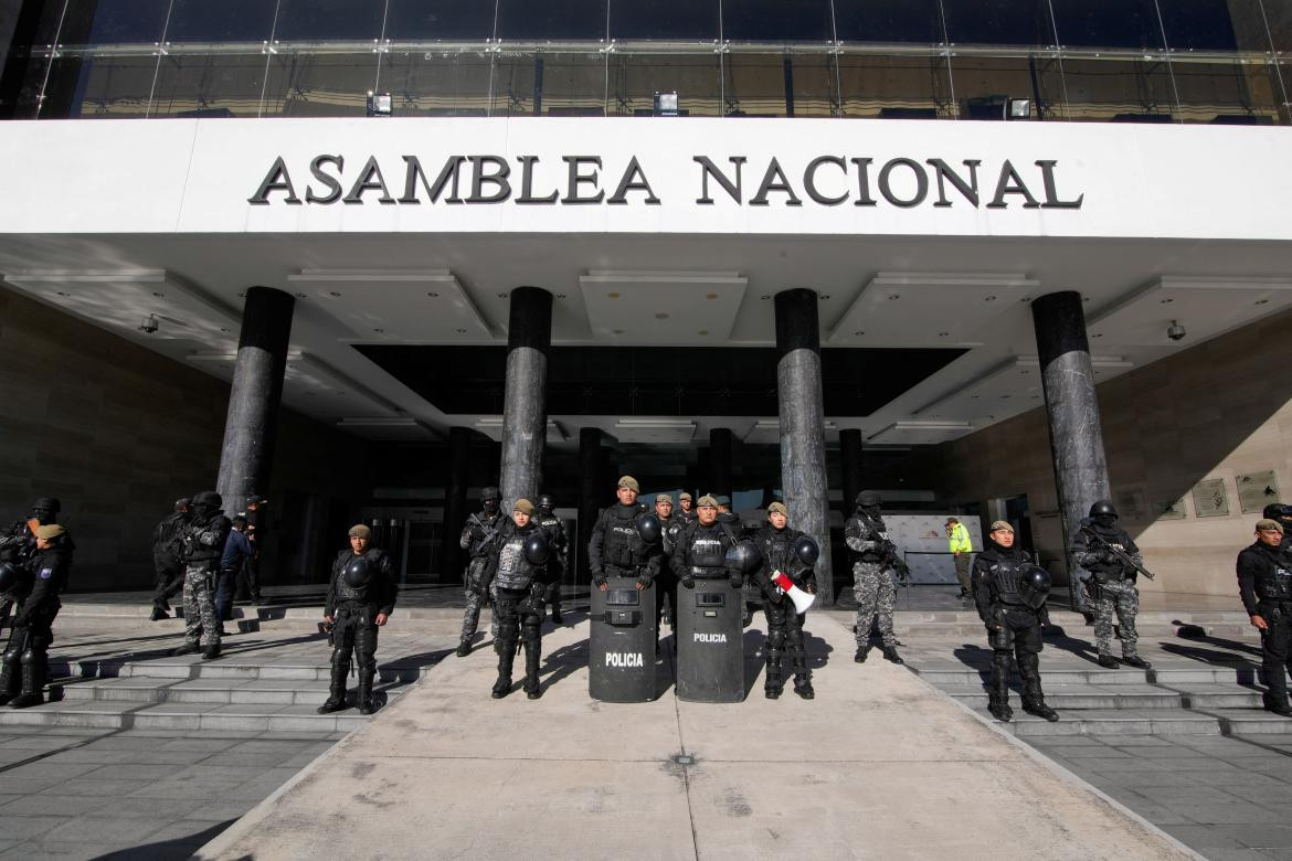 Asamblea Nacional de Ecuador. Foto: Reuters.