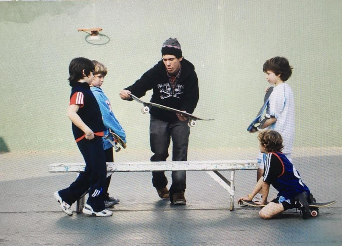Martín Pibotto, ícono del skate en la Argentina. Foto: Prensa.