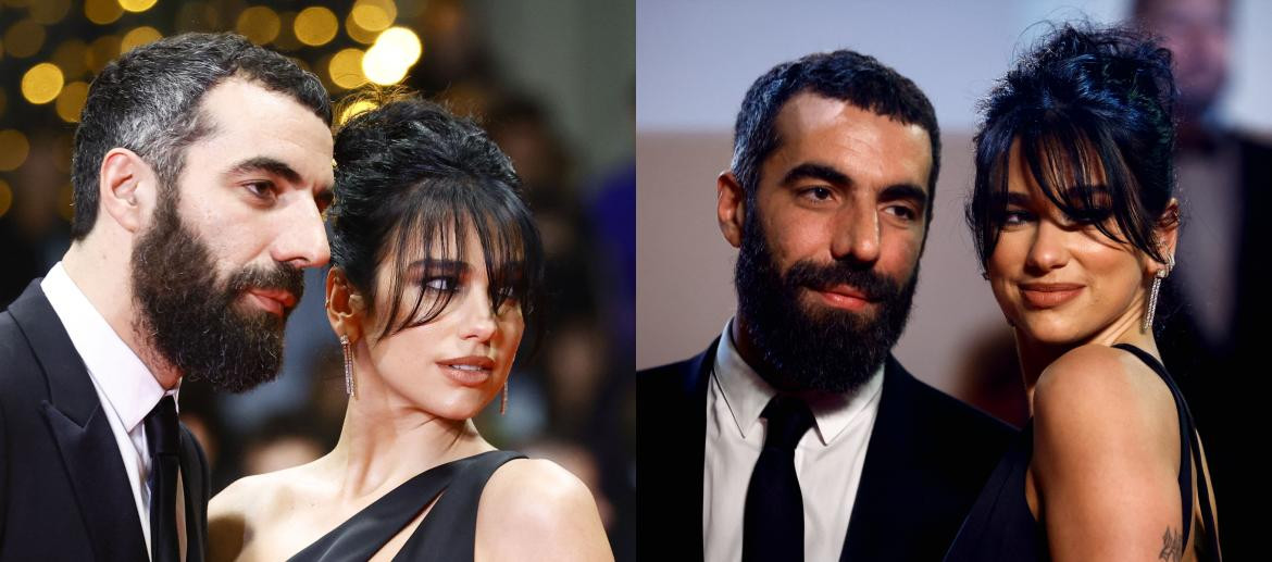 Dua Lipa presentó a su novio en el Festival de Cine de Cannes. Foto: Reuters.