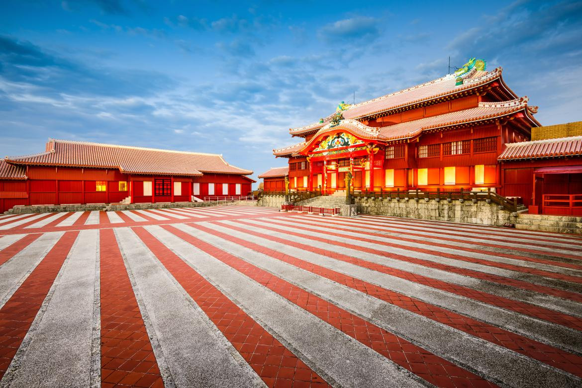 Okinawa, Japón. El histórico castillo de Shuri Foto Alamy