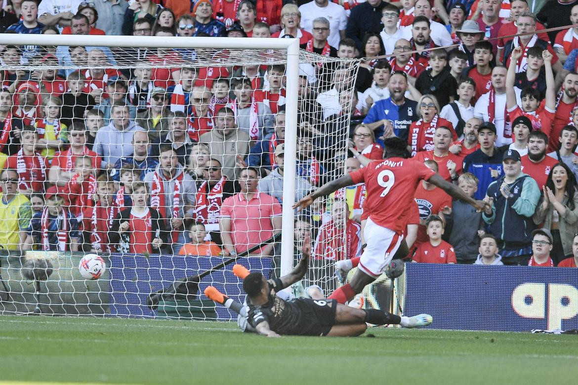 Nottingham Forest derrotó al Arsenal. Foto: EFE.