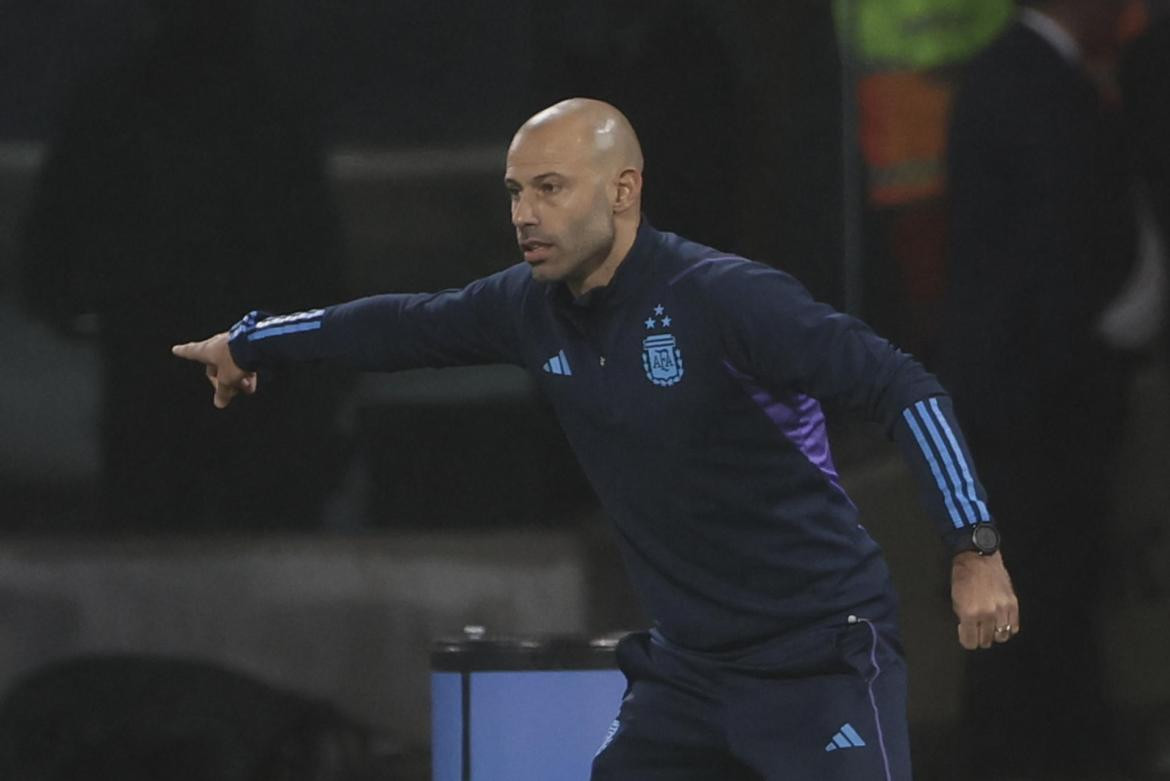 Javier Mascherano DT; Mundial Sub 20. Foto: EFE.