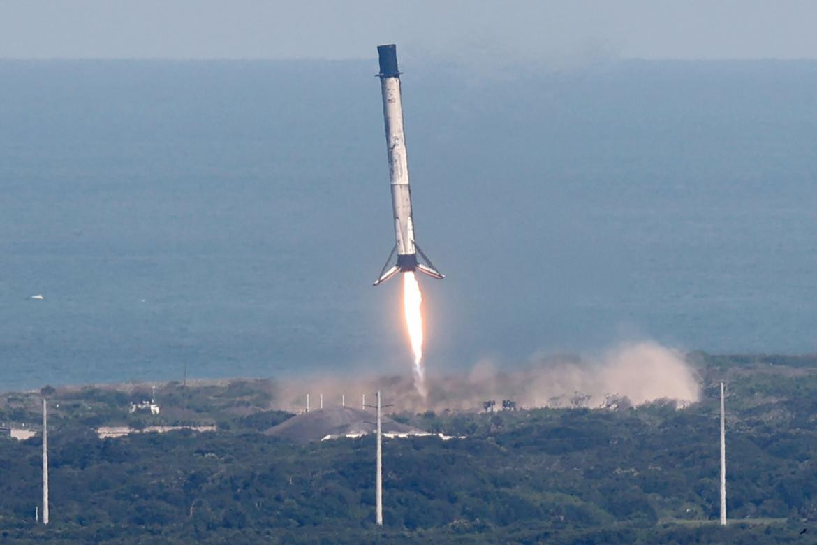 SpaceX, lanzamiento, foto Reuters