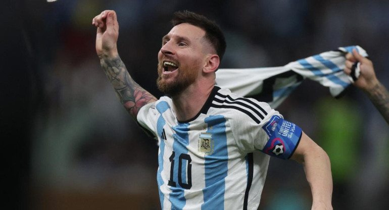 Lionel Messi, Selección Argentina. Foto: NA.