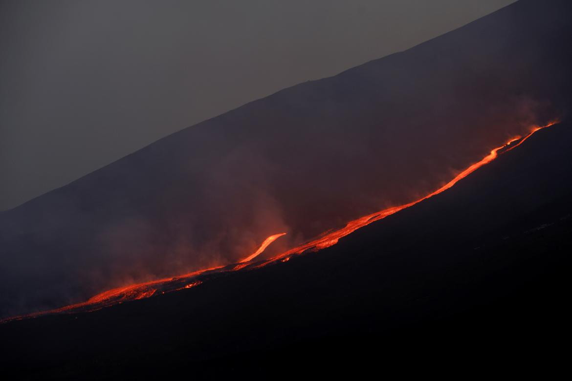 Volcán Etna. Foto: Reuters.