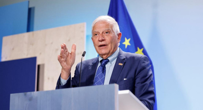 Josep Borrell, Uniónm Europeo. Foto: Reuters.