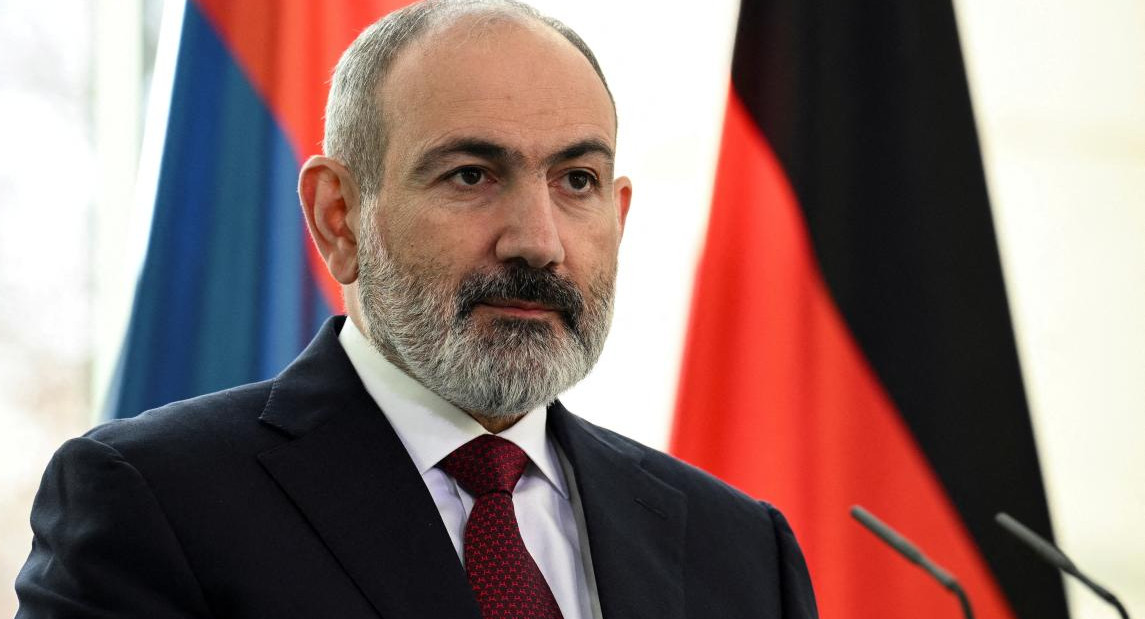 Primer ministro armenio, Nikol Pashinyan. Foto: Reuters