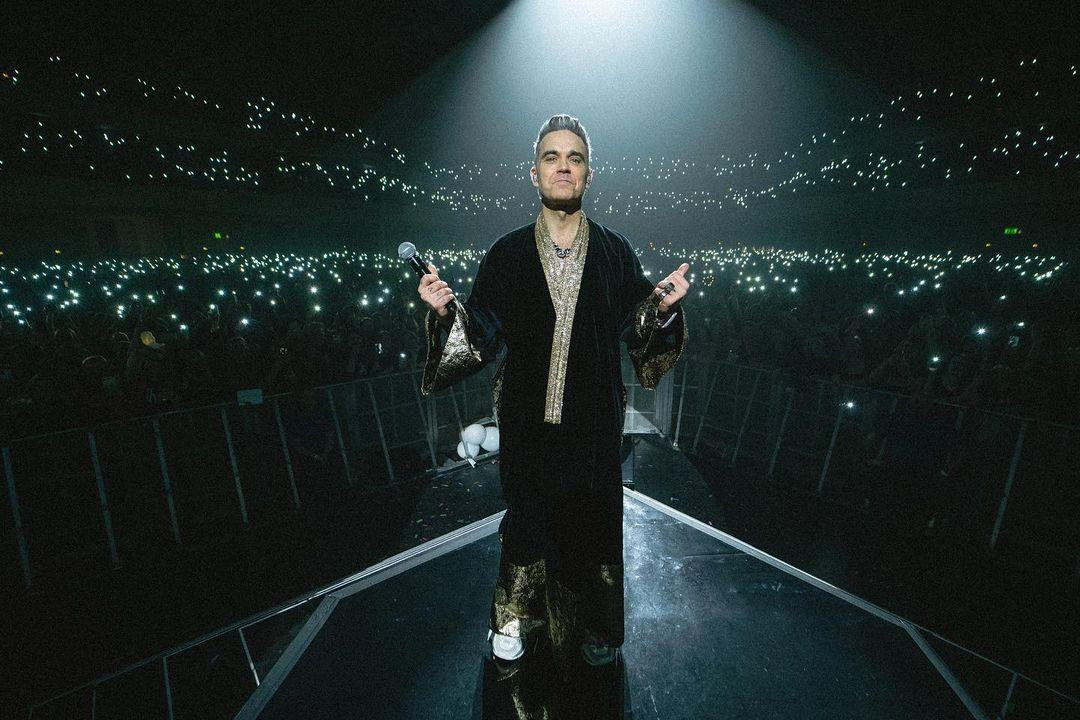 Robbie Williams. Foto: Instagram @robbiewilliams.