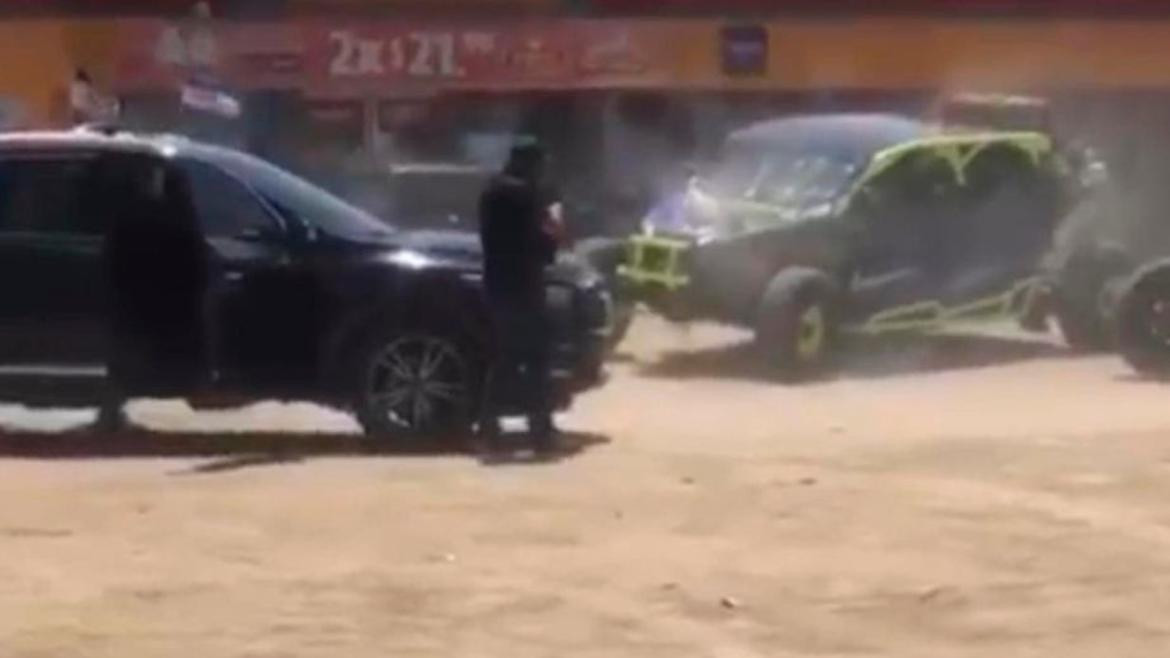 Ataque armado en México. Foto: captura video