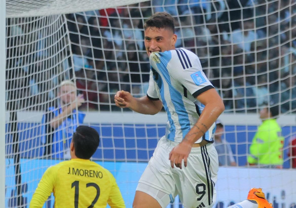 Mundial Sub 20, Argentina vs. Guatemala. Foto: NA.