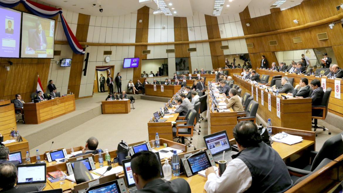 Cámara de Diputados paraguaya. Foto: Reuters