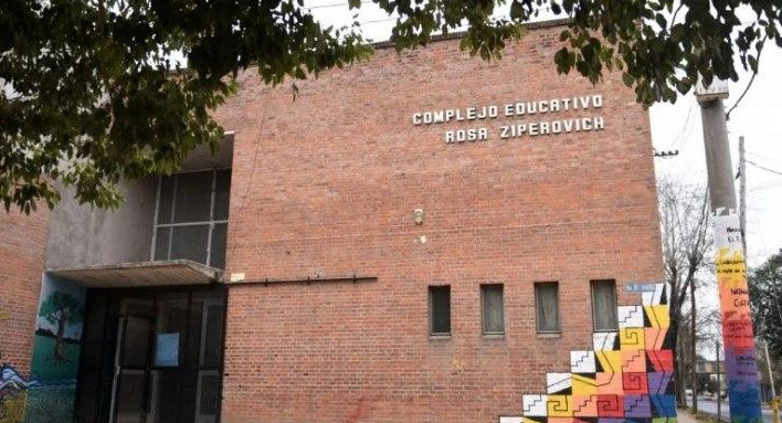 La Escuela Ziperovich queda en la zona norte de Rosario. Foto: NA.
