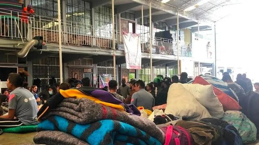 Inmigrantes piden asilo en México. Foto: ACNUR.