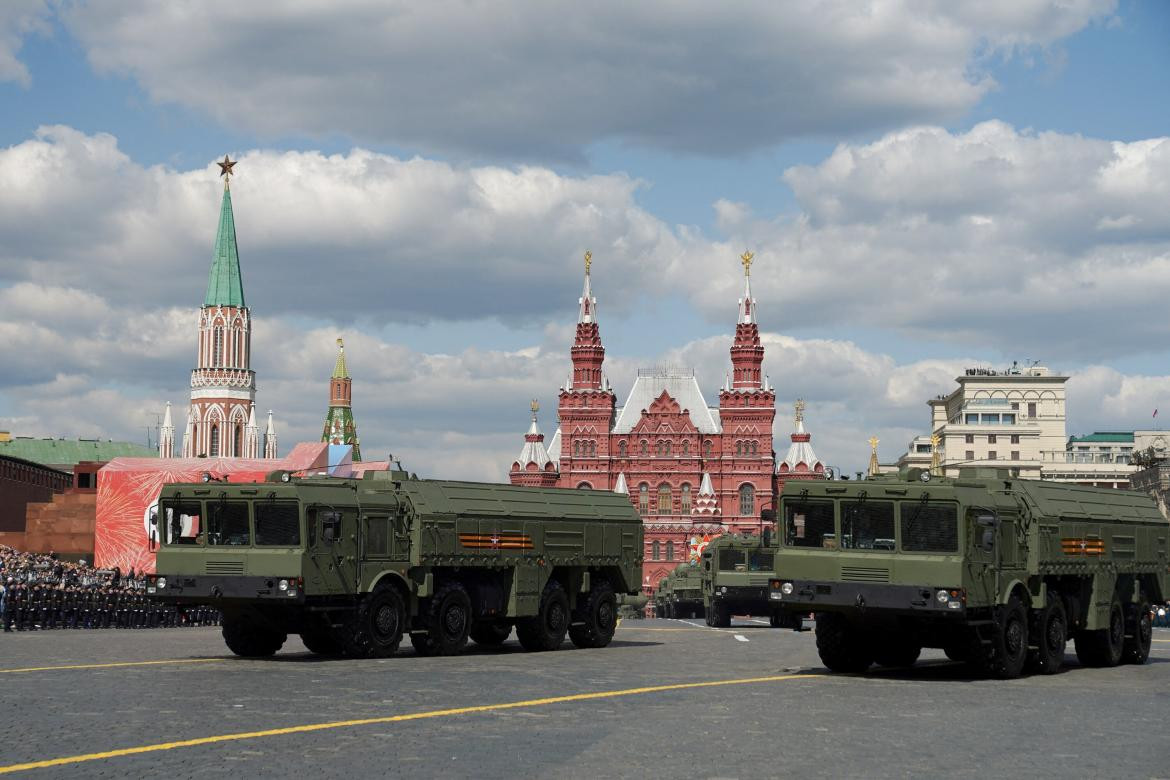 Sistema de defensa antimisiles Iskander. Foto: Reuters.