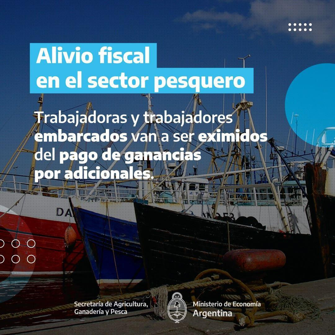 Acuerdo con el sector pesquero y alivio fiscal. Foto: Ministerio de Economía.