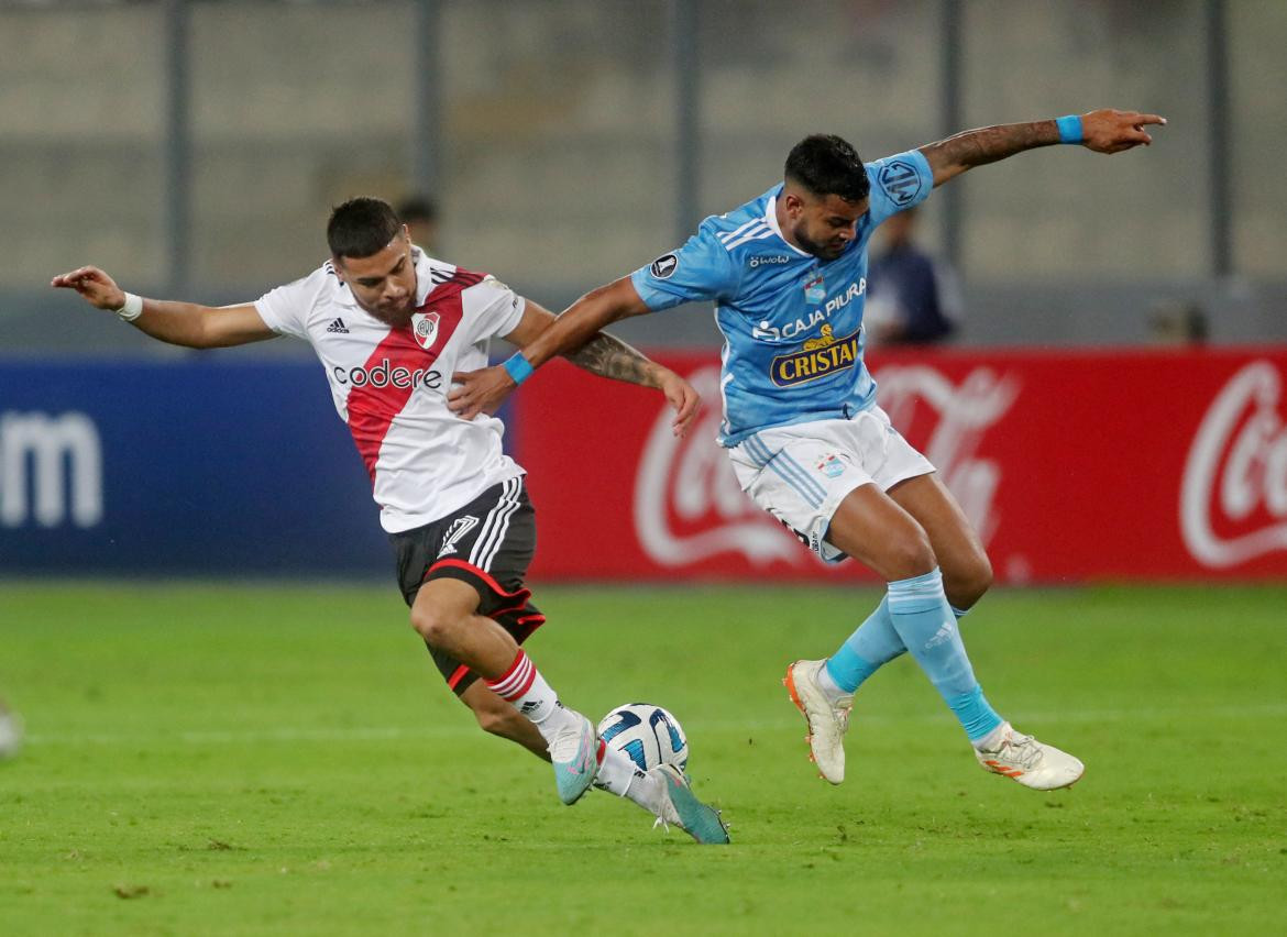 Paulo Díaz; Sporting Cristal vs. River Plate; Copa Libertadores. Foto: Reuters.