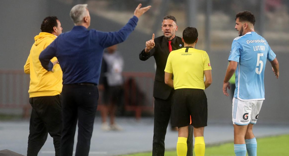 Martín Demichelis quedó contento con el desempeño de River ante Sporting Cristal. Foto: Reuters.