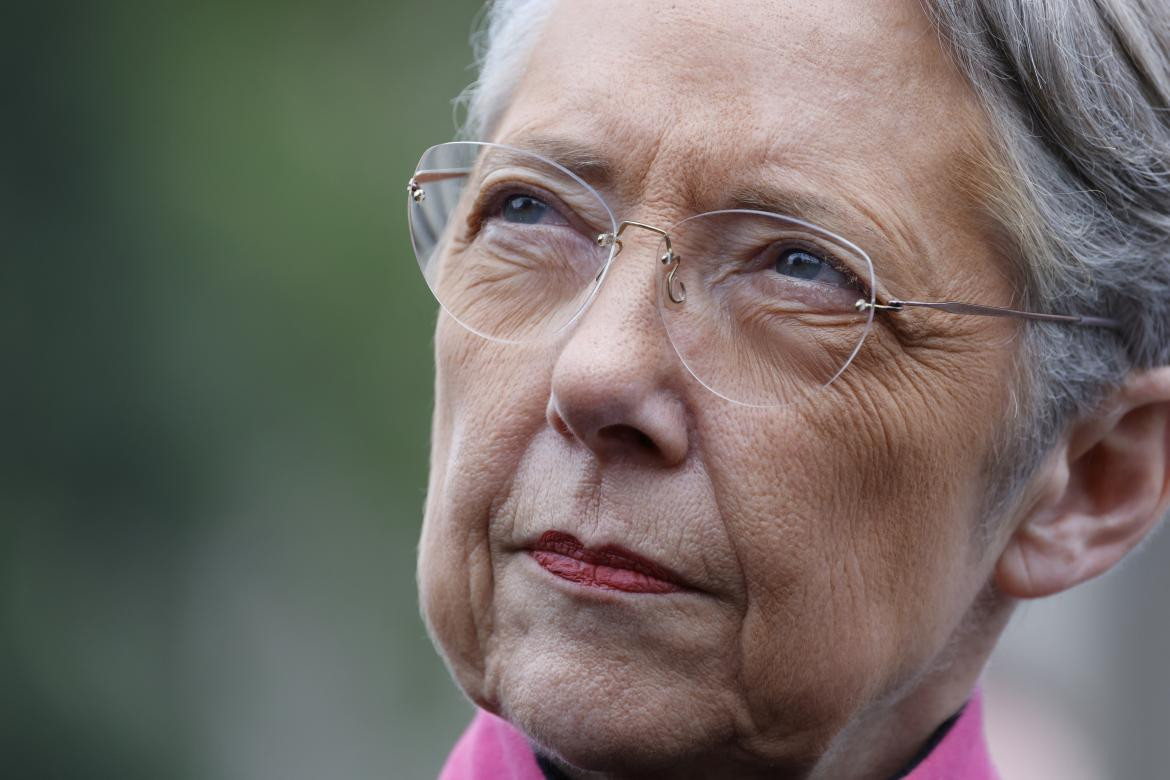 La primera ministra francesa, Elisabeth Borne. Foto: Reuters