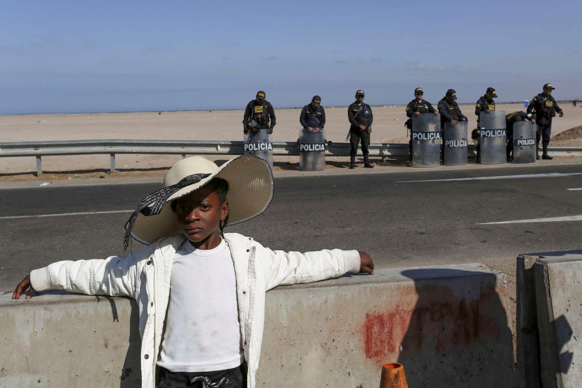 Ingreso irregular de migrantes, Chile. Foto: Reuters