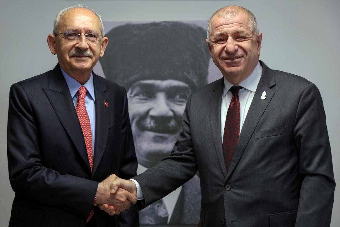 Kemal Kiliçdaroglu y Ümit Özdag. Foto: Reuters. 