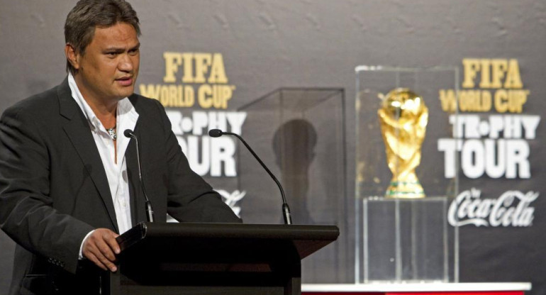 Reynald Temarii, expresidente de FIFA. Foto: Reuters