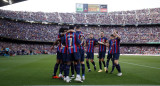 Barcelona goleó al Mallorca, festejó el título de la Liga y los hinchas pidieron por Messi