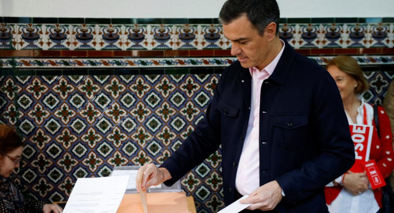 Pedro Sánchez, elecciones en España. Foto: Reuters.