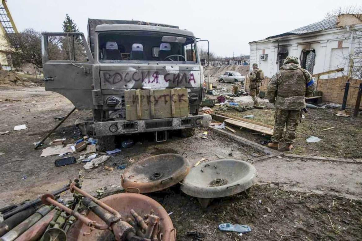 Guerra entre Rusia y Ucrania. Foto: NA.