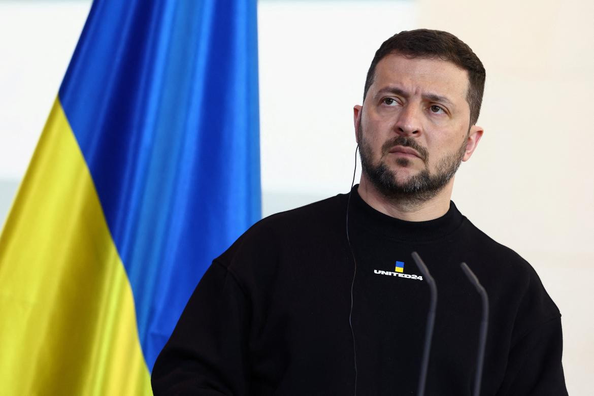 Volodímir Zelenski, presidente ucraniano. Fuente: Reuters.