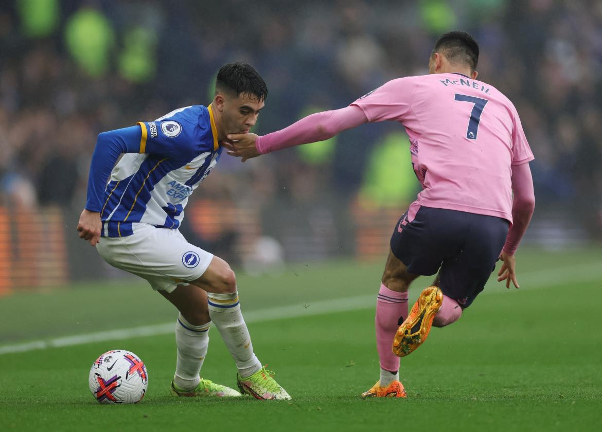 Facundo Buonanotte; Brighton. Foto: Reuters.