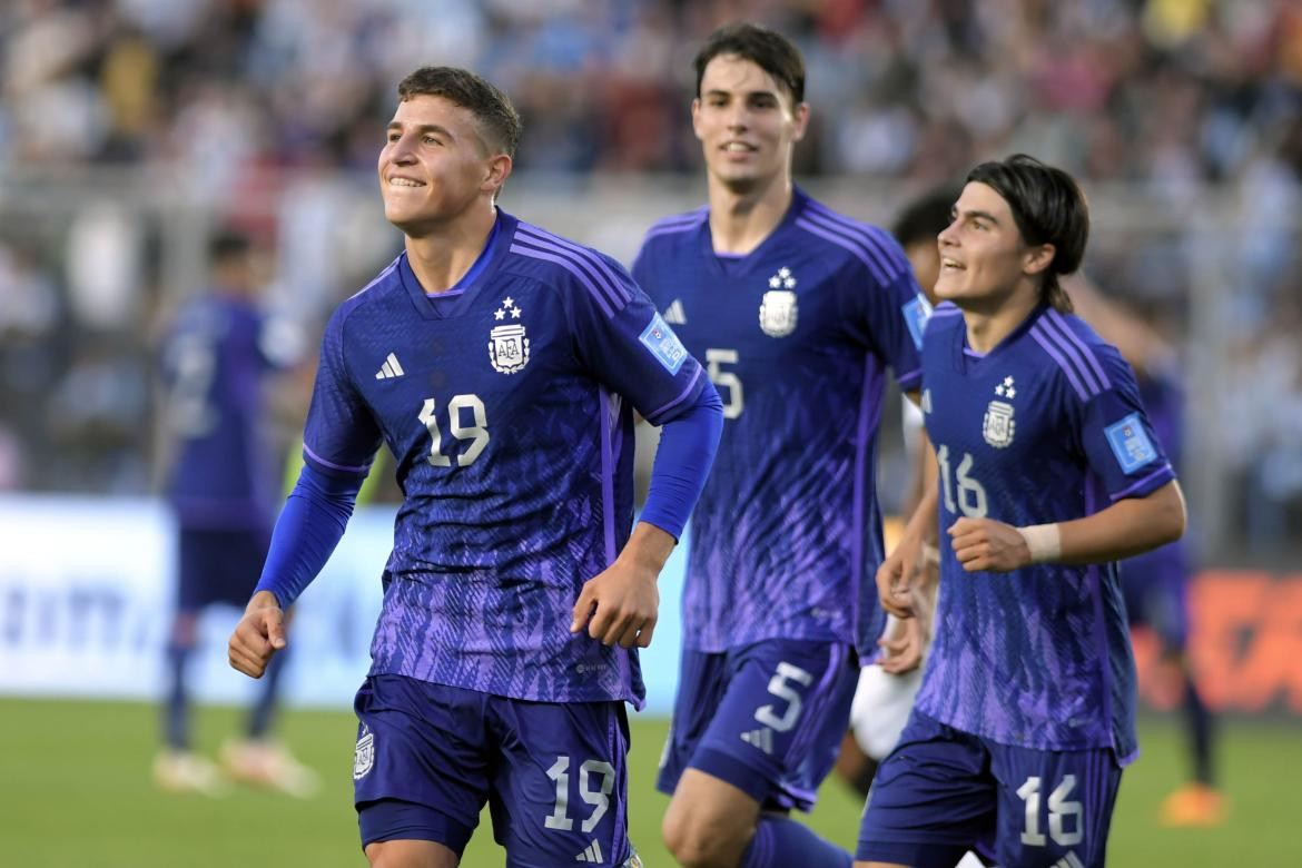 Selección Argentina; Mundial Sub 20. Foto: Télam.