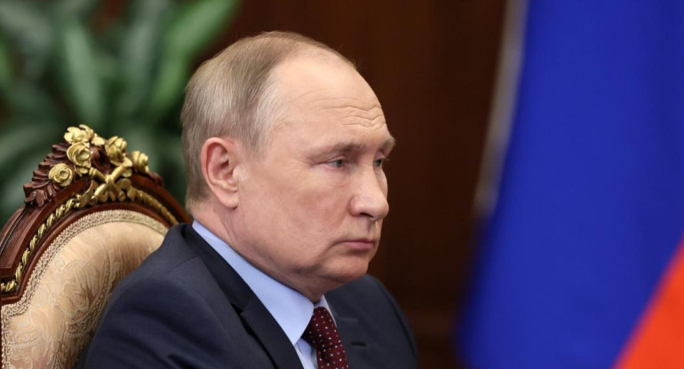 Vladimir Putin, presidente de Rusia. Foto: NA.
