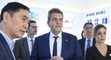Sergio Massa en China. Foto: Télam.