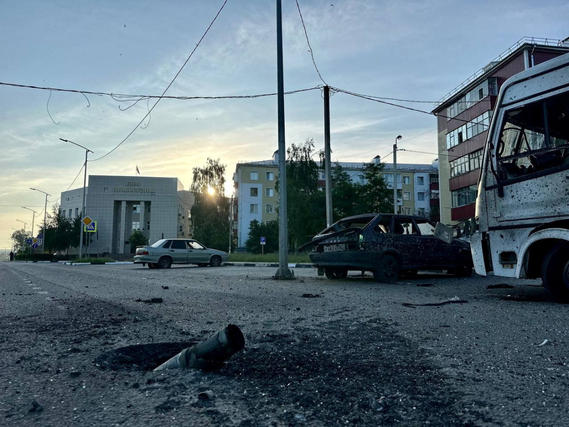 Ataques en la zona de Belgorod, Rusia. Foto: Reuters.
