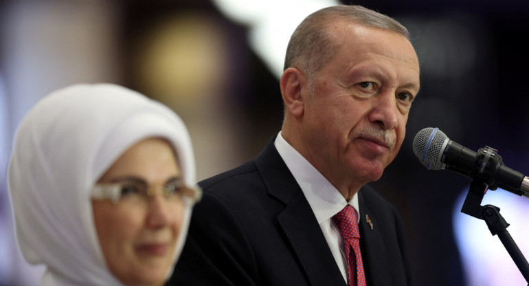 Asunción de Erdogan, presidente de Turquía. Foto: Reuters.