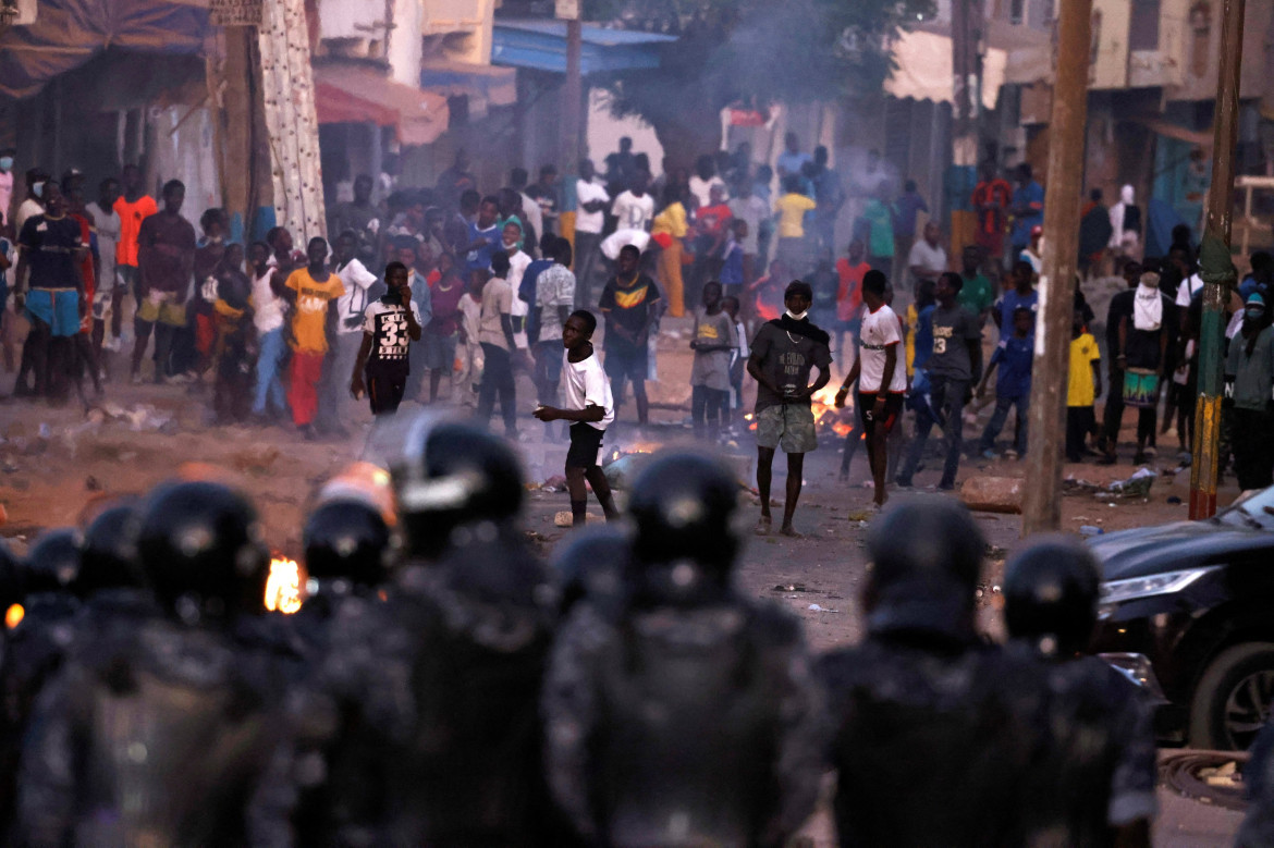 Manifestaciones y represión en Senegal. Foto: Reuters.