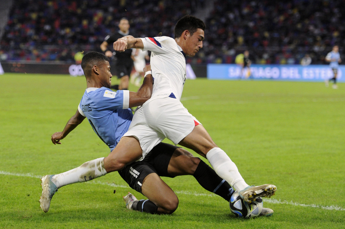 Uruguay vs. Estados Unidos; Mundial Sub 20. Foto: Télam.