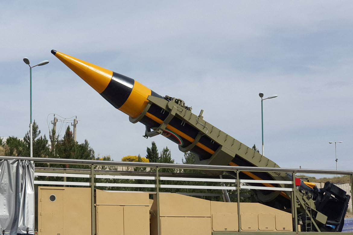 Misil nuclear iraní. Foto: Reuters.