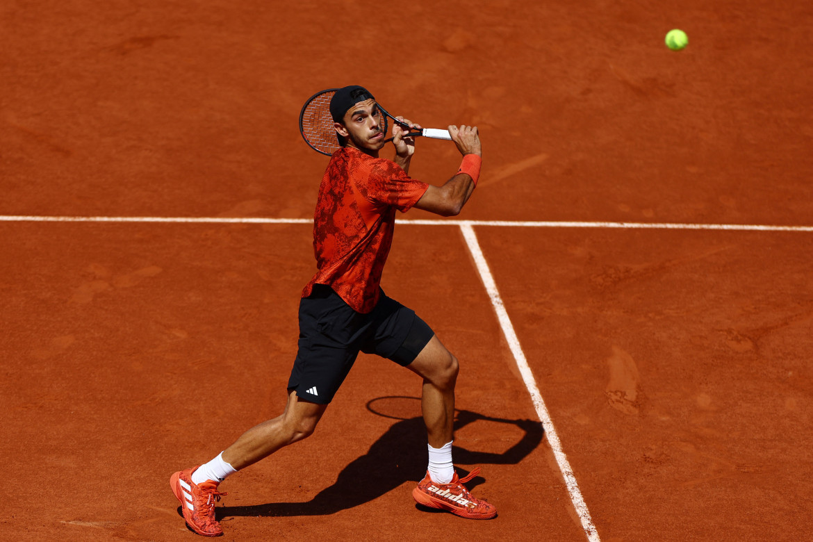 Francisco Cerúndolo fue eliminado por Holger Rune. Foto: Reuters.