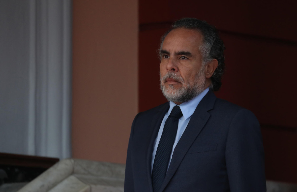 Armando Benedetti, durante una reunión en el Palacio de Miraflores en Caracas (Venezuela). Foto: EFE