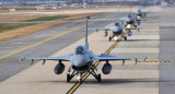 Aviones de combate de Corea del Sur. Foto: Reuters.