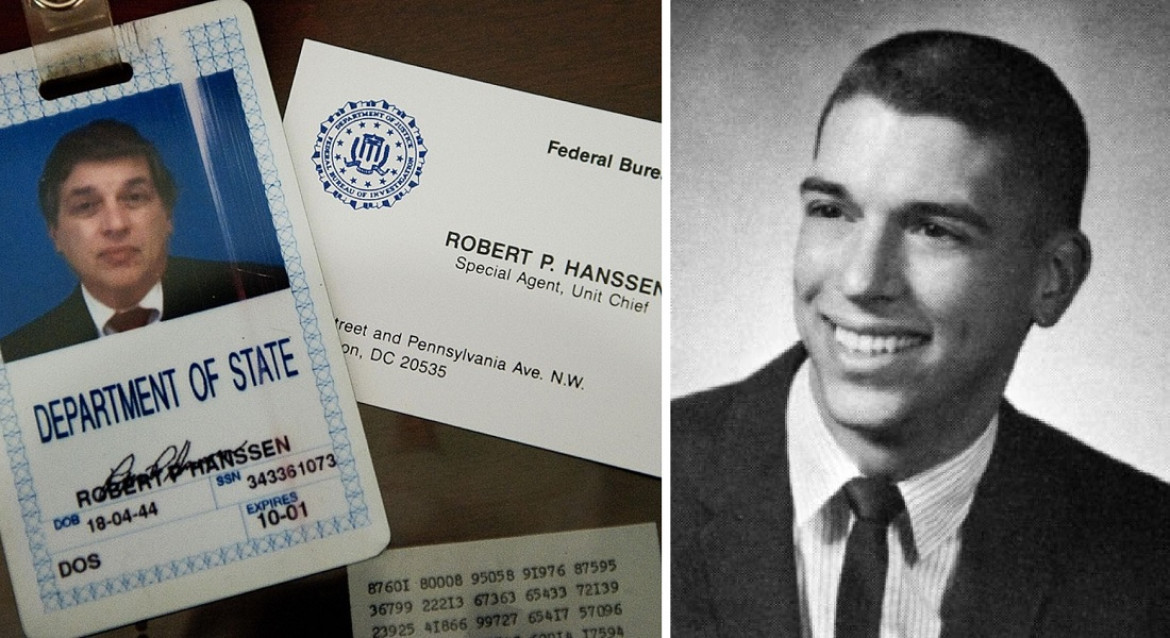 Robert Hanssen, agente del FBI y espía. Foto: archivo FBI.