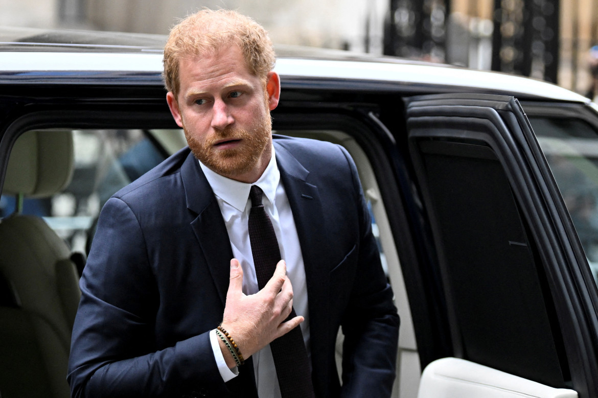 El Príncipe Harry, duque de Sussex, acudió al Tribunal Superior de Londres. Fuente: Reuters.