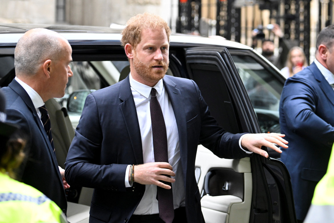 El Príncipe Harry, duque de Sussex, acudió al Tribunal Superior de Londres. Fuente: Reuters.