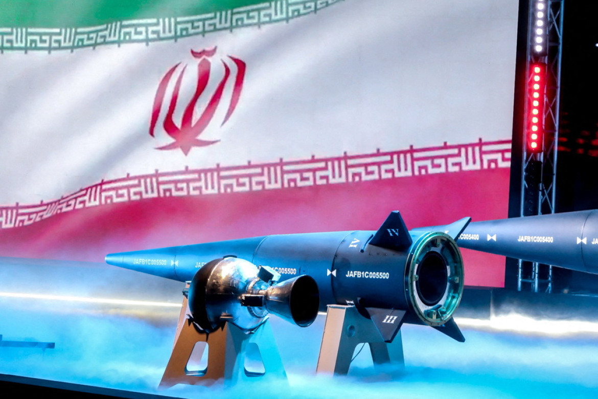 "Fattah", el nuevo misil supersónico de Irán. Foto: Reuters.