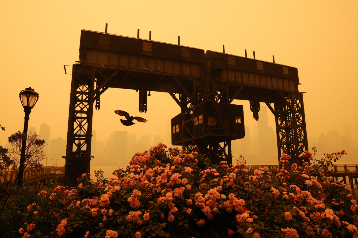 Incendios en Nueva York. Foto: Reuters